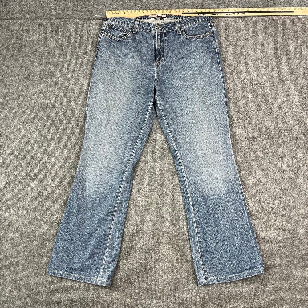 Tommy Hilfiger Jeans Womens Size‎ 10 Blue Boyfriend Straight Medium Wash Denim